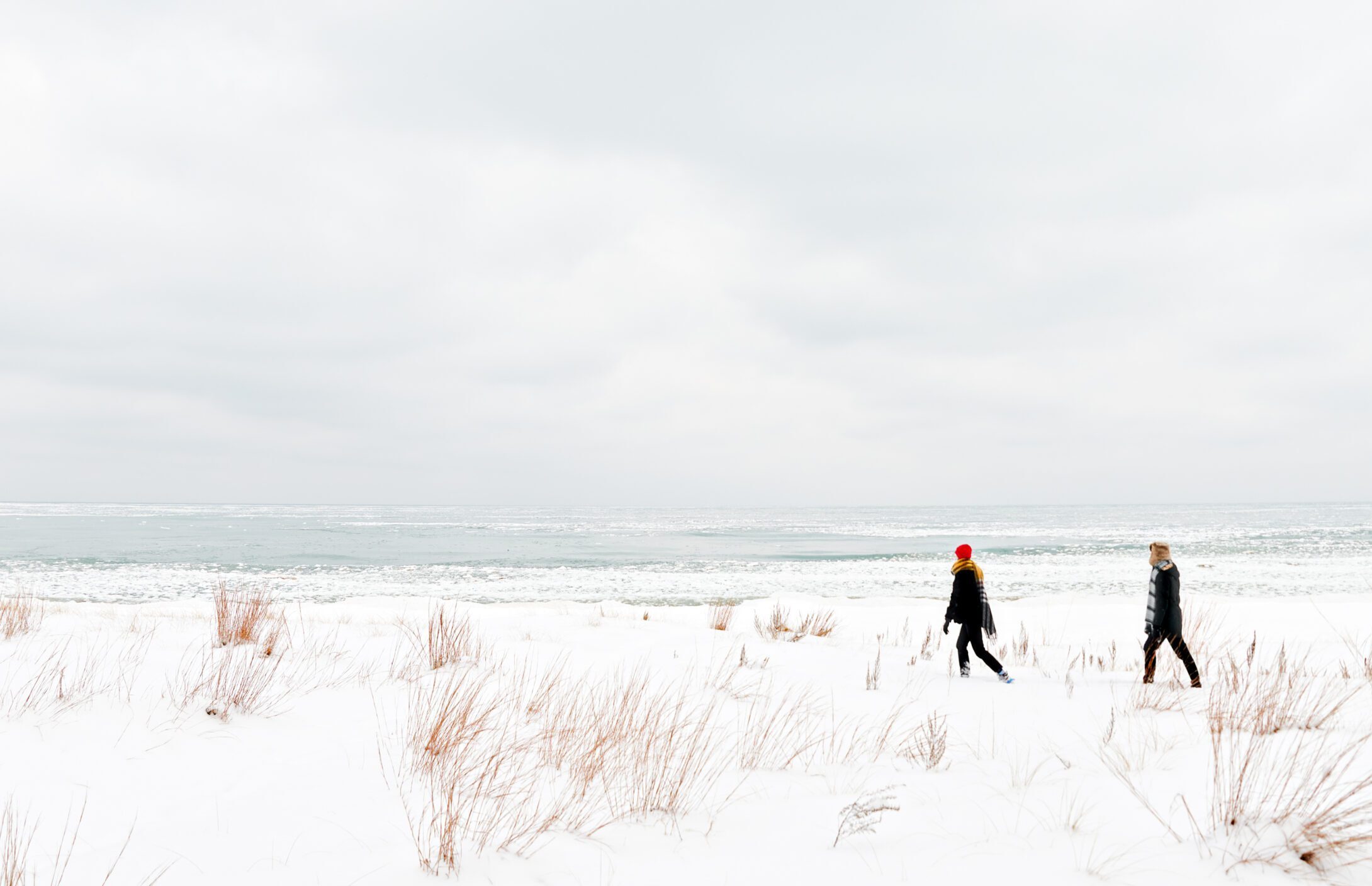 New Buffalo Beach_Winter3 Winter on New Buffalo Beach